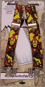 Suspenders Children & Junior 1"x36" FULLY Elastic Ironman NEW Made in USA - Picture 1 of 2