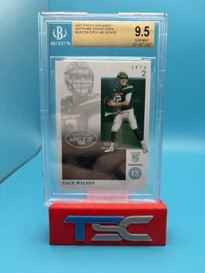 2021 Panini Encased Zach Wilson Sapphire Signatures /25 BGS 9.5 - Picture 1 of 2