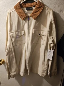 Men's Layering Shirt Jacket - Beige - 3XL (54-56) - Free Shipping - NWT - Picture 1 of 4