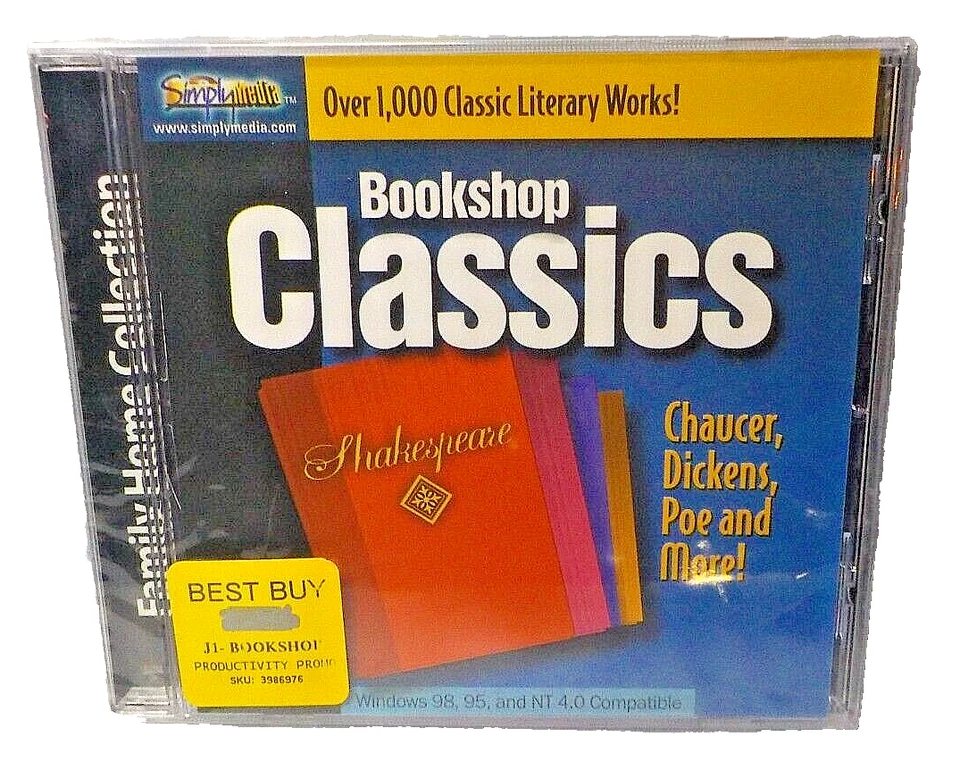 Bookshop Classics Family Home Collection Chaucer, Dickens, Poe and More NEW - Image 1 of 3