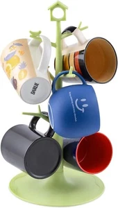 Coffee Mug Tree for Counter Cup Holder Rack Stand Organizer Desk Table Counte... - Picture 1 of 6