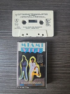 1985 Miami Vice Television Soundtrack Cassette Tape 80's TV - Picture 1 of 6