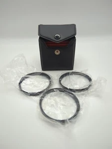 Tiffen Close-up Lens Set, 52MM, w/ Case, +1 +2 +4 Lenses never used in Plastic - Picture 1 of 3