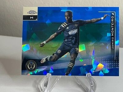 Jamiro Monteiro 2021 Topps Chrome SAPPHIRE Major League Soccer MLS #75  - Image 1 of 2