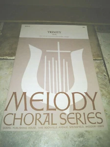 Partitura melodía serie coral TRINITY 1984 - Imagen 1 de 3