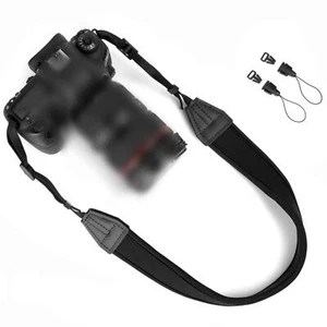 Camera Strap Padded Shoulder Neck Camera Strap with Quick Release Buckles for... - Picture 1 of 9