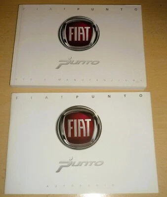 Libretto uso manutenzione FIAT PUNTO,NUOVO,ORIGINALE anno 2010. - Immagine 1 di 3