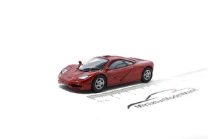 Mclaren F1 Roadcar - Metallic Red - 1:87 - Minichamps (870133820) - Picture 1 of 2