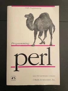 Programming Perl, Programming Language, Paperback, by Wall, Larry - Picture 1 of 5