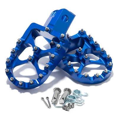 Billet Footrest Foot Pedal Footpegs For Yamaha PW50/80 TTR90 TTR90E TW200 KLX110 - Image 1 of 3