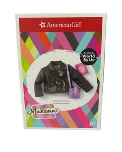 AMERICAN GIRL WORLD BY US MAKENA ACCESSORIES BNIB Jacket purse Notebook - Picture 1 of 2