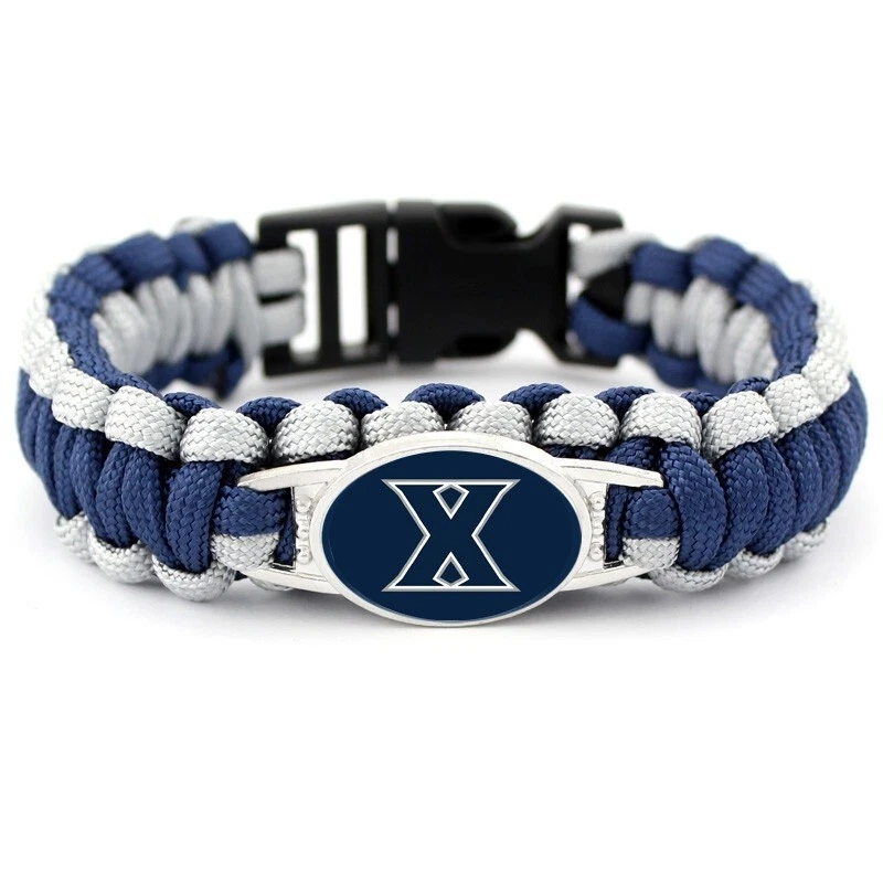 Xavier Musketeers University College Paracord Bracelet Handmade Fan Cheer - Image 1 of 1