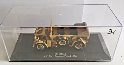 DIE CAST TANK Kfz.15 Horch - Radzymin (Poland) 1944 - scala 1/43 [T39] - Immagine 1 di 4