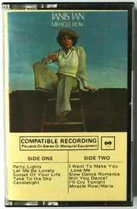Janis Ian Miracle row tape cassette Columbia CBS Records 1977 - Picture 1 of 2