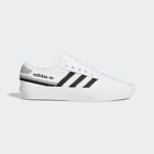 Adidas Shoes Men’s Size 7 Delpala White Black Sneakers Canvas/Suede NEW