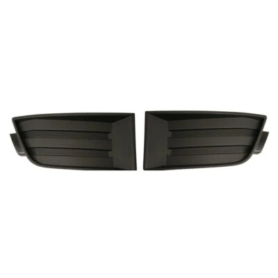 For 2007-2010 Ford Edge Front Left & Right New Fog Light Covers Side Black 2Pc Foto 1 de 4