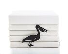 Atelier Article - Gift Steel bookmark - Pelican (Black) - 6"/15 cm long