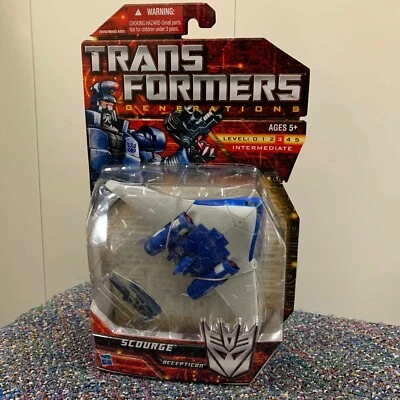 Transformers Generations Classics Deluxe Class Scourge MOSC Sealed - Image 1 of 2