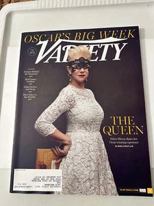 VARIETY Magazine Feb 17, 2015 Flip Issue for WWD Tom Ford Rare  - HELEN MIRREN! - Picture 1 of 13