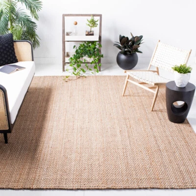 SAFAVIEH Natural Fiber NF401A Handwoven Natural Rug