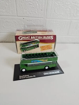 ATLAS 1:76 GREAT BRITISH BUSES SOUTHDOWN BRISTOL LODEKKA FS - 4 655 102 - BOXED - Image 1 of 4