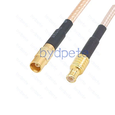 RG316 MCX female to MCX male plug jack RF Coaxial Pigtail extension Cable Any IN - Image 1 of 4