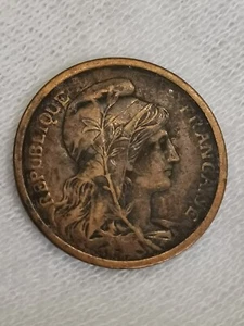 2 CENTIMES 1912 DANIEL DUPOIR (SPUREN OXIDATION) / FRANKREICH - Bild 1 von 2