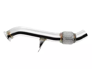 Downpipe acciaio inox per BMW E90 E91 318d 320d M47N2 2004-2007 - Foto 1 di 4