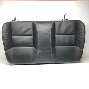PEUGEOT 207 CC REAR SEAT LEATHER BLACK BACK BENCH UPRIGHT TOP 07-09 - Picture 1 of 4