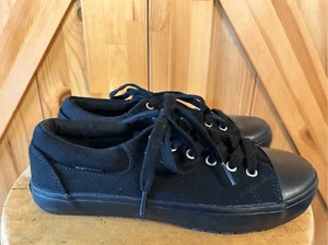 SR Max Womens 9 Sneaker Black Ventura Slip Resistant Skate Style Shoes - Picture 1 of 9