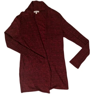 Женский красный свитер-кардиган Charlotte Russe — размер маленький - Изображение 1 из 3