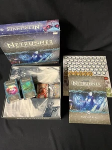 Netrunner card game with 2 Data Packs, Cyber Exodus & Future Proof, Data packs - Picture 1 of 5