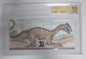 2015 UPPER DECK  DINOSAURS SKETCH BOOKLET CARD  MARVIDA AND 3 PANEL BGS 9.5 - Picture 1 of 2