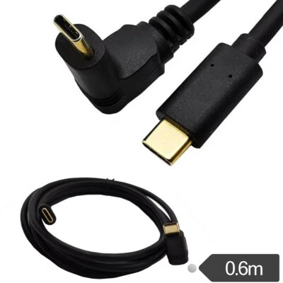1x Type C to USB 3.1 Type C Male to Male Plug Fast Charge Charging Cable 3A 60cm - Image 1 of 4