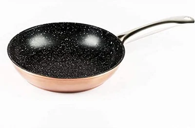 911-18 Padella in Alluminio Forgiato, Rame, Diametro 18 Cm, a Induzione, Antiade - Immagine 1 di 4