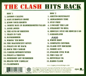 THE CLASH - HITS BACK [DIGIPAK] NEW CD - Picture 1 of 1