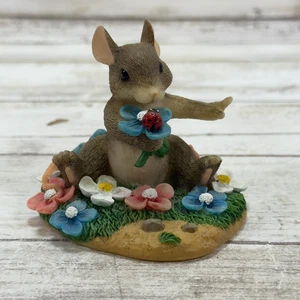 Figurina vintage Fitz & Floyd Charming Tails "Ti ho scelto per amare" in scatola - Foto 1 di 6