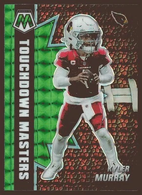 2021 Panini Mosaic #TM-20 Kyler Murray Touchdown Masters Mosaic Green - Image 1 of 2
