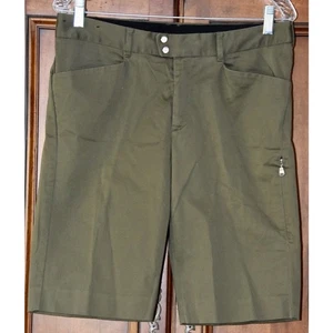 Ralph Lauren RLX Par GOLF Army Green Stretch Bermuda Shorts Size 6 - Picture 1 of 7