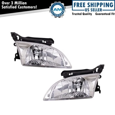 Juego de montaje de faros para Chevrolet Cavalier GM2502202 GM2503202 2000-2002 Foto 1 de 4