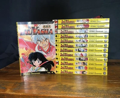 Inuyasha Set of 13 Rumiko Takahashi English Edition - Image 1 of 3