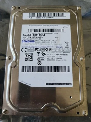 Samsung HD103SJ 1TB Spinpoint 3.5" Internal SATA 7200RPM HDD TESTED! - Image 1 of 4