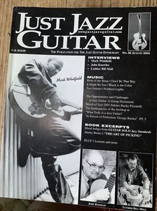 Just Jazz Guitar Magazine #36 August 2003 Mark Whitfield John Knowles JJG Sealed - Picture 1 of 2