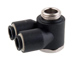 Legris LF3000 Twin Banjo Push In Fittings with BSPP & M5 Threads 4 - 10mm 3149 - Picture 1 of 1