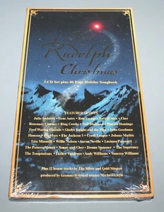 A Very Rudolph Christmas 3 CD Set Plus 40 Page Holiday Songbook 1999 GoodTimes - Picture 1 of 5