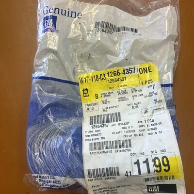 Junta de cubierta de válvula Nº12664357 para Cadillac CTS 6 cilindros 3,0 L, 6 cilindros 3,6 L 2013-2019 Foto 1 de 2