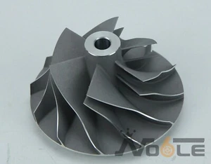[Noble] Turbo Compressor Wheel for Hino RHE7 (57/82mm) 6+6 - Foto 1 di 2