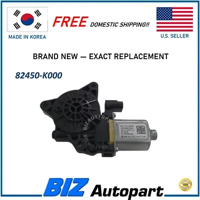 OEM! Power Window Motor FRONT LEFT for KIA SOUL 2020-2025 OE# 82450-K0000 Foto 1 de 4