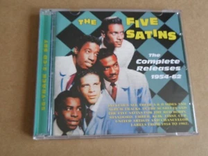 Five Satins - The Complete Releases 1954-1962 - Acrobat Music 2 CD set - Picture 1 of 2