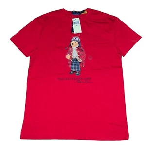 CAMISETA POLO BEAR HOMBRE (NUEVA CON ETIQUETAS) TALLA EXTRA PEQUEÑA-ROJA - Imagen 1 de 4